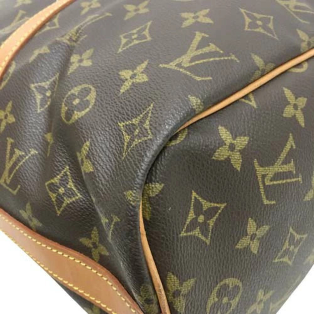 Louis Vuitton Flanerie Shoulder Bag Tote Handbag Leather Monogram Brown - Picture 7 of 10